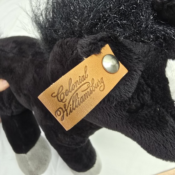 Vintage Colonial Williamsburg Canadian Horse Plush 2004 Stuffed Animal Toy - Picture 5 of 9